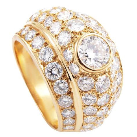 cartier gold ring mens|men's cartier ring with diamond.